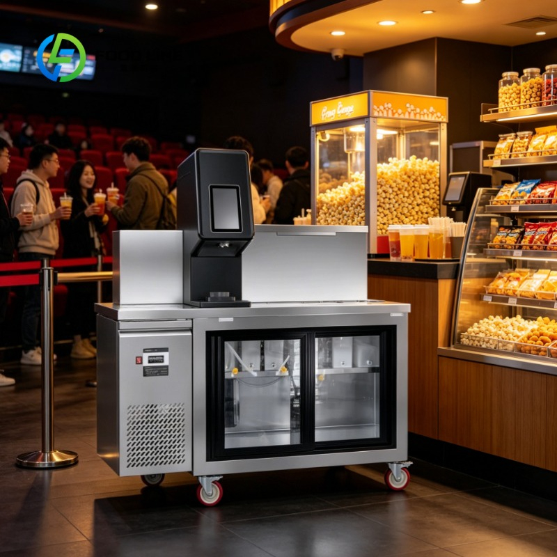 Coffee Equipment Stores - อุปกรณ์ทำชานมอัตโนมัติแบบกำหนดเองได้, ชุดโต๊ะบาร์ออกแบบตามสั่งพร้อมเครื่องทำโบบาสำหรับร้านชานมไข่มุกและร้านกาแฟ