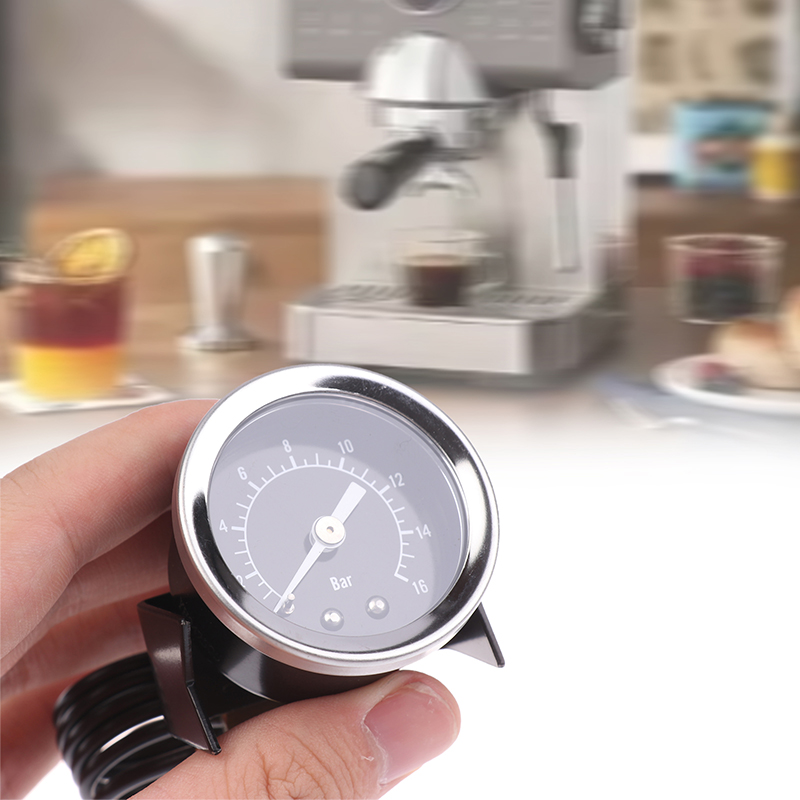 Pressure Gauge Espresso - เกจวัดแรงดันสูง 16 บาร์ เหมาะสำหรับเครื่องชงกาแฟเอสเพรสโซ เกจวัดแรงดันเครื่องกำเนิดไอน้ำ Y40