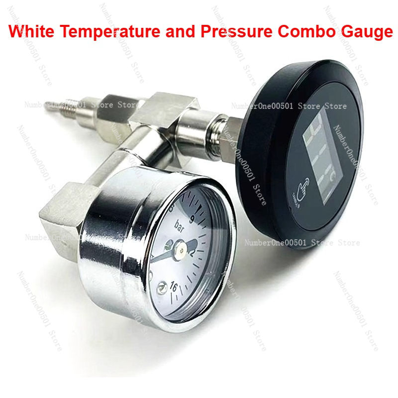 Pressure Gauge Espresso - ชุดแปลงเกจวัดแรงดันและเทอร์โมมิเตอร์สำหรับหัวชงกาแฟแบบกึ่งอัตโนมัติ E61