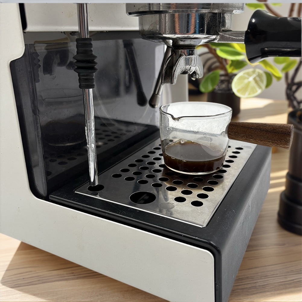 ถาดรองน้ำหยดแบบบาง โปรไฟล์ต่ำ  - Pressure Gauge Espresso บทวิจารณ์และราคา