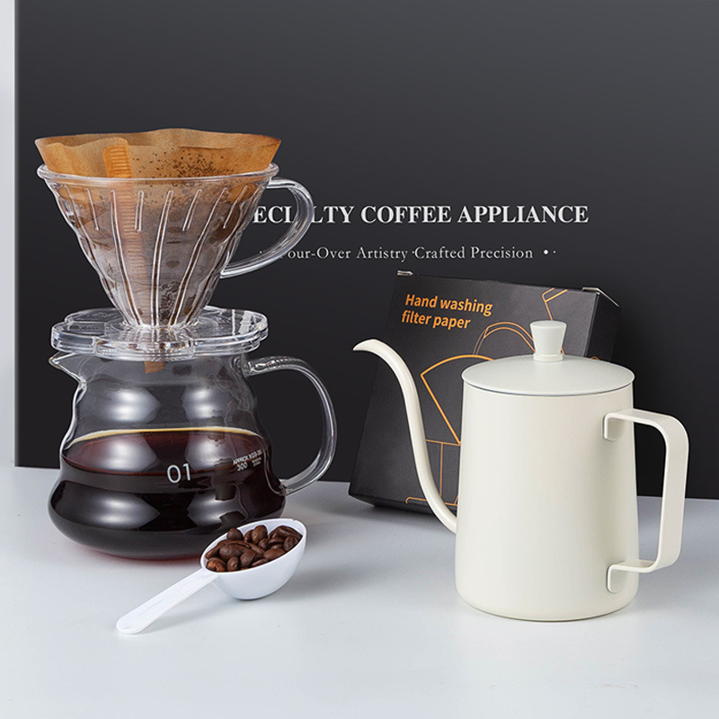 ชุดชงกาแฟโฮมเมดสมัยใหม่ อุปกรณ - Coffee Equipment Pour Over บทวิจารณ์และราคา