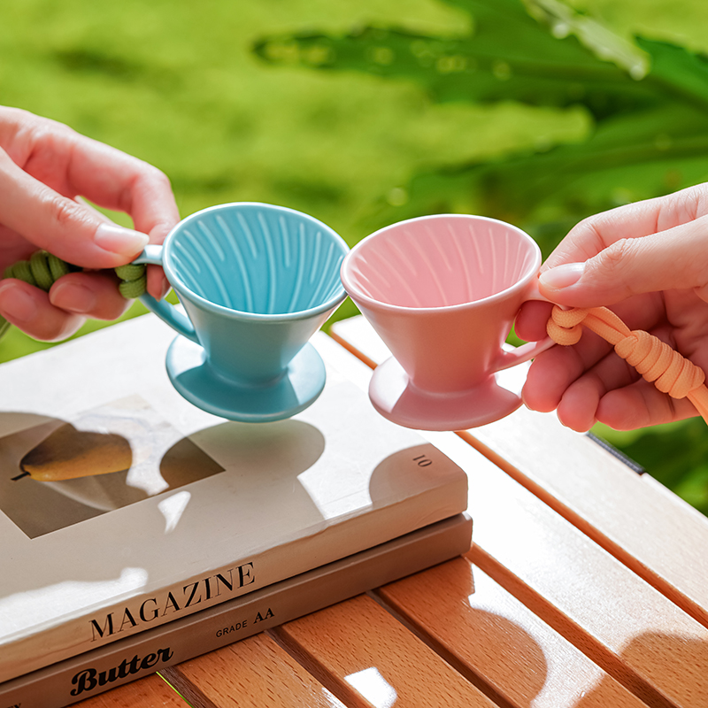 ดริปเปอร์กาแฟเซรามิคทรงมินิว ส - Coffee Equipment V60 บทวิจารณ์และราคา