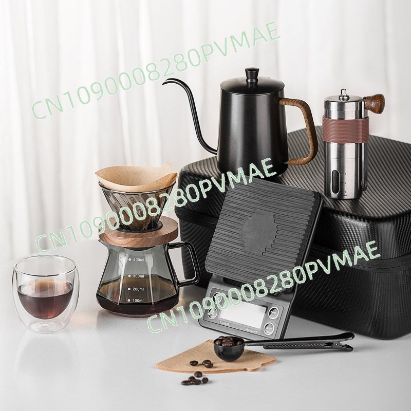 ชุดกาแฟดริปแบบพกพา สำหรับตั้งแ - Coffee Equipment Pour Over บทวิจารณ์และราคา