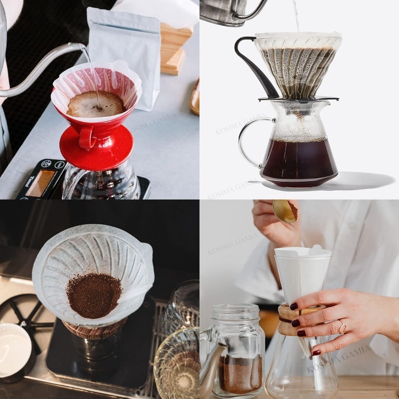 อุปกรณ์กรองกาแฟ 40-120 ชิ้น กร - Coffee Equipment V60 บทวิจารณ์และราคา